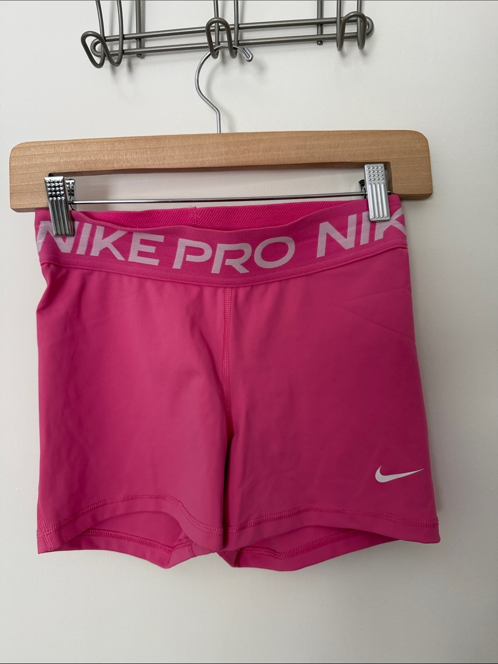 Nike Pink Pro Compression Shorts